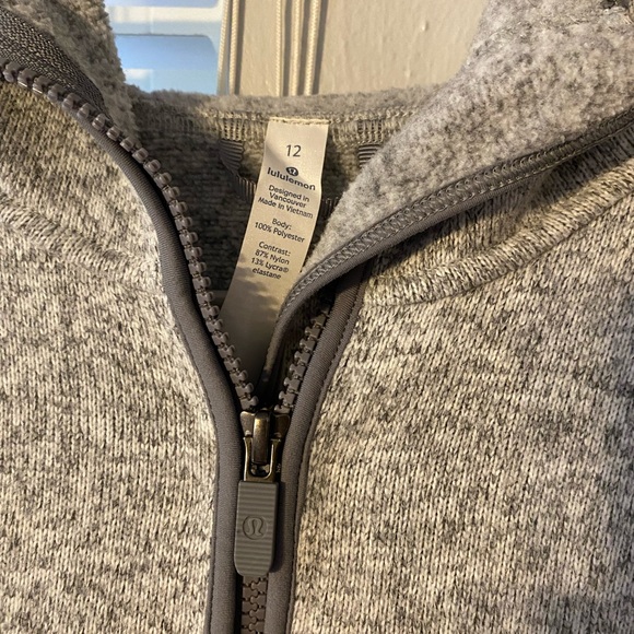 lululemon fleece pullover quarterzip!!! - Picture 2 of 4